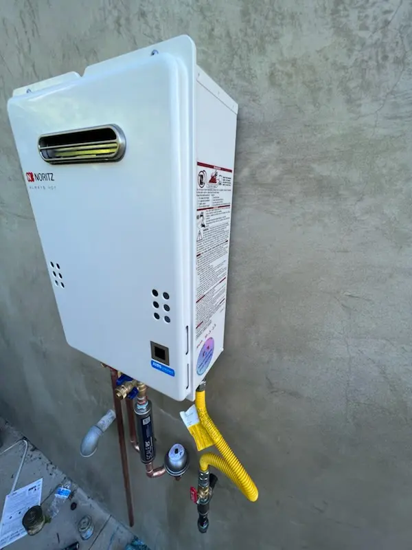 Tankless water heater installation for South Lakes homes